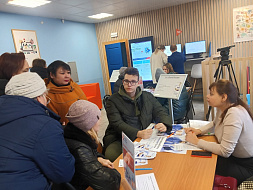 В Кадровом центре «Работа России» прошла ярмарка вакансий для участников СВО